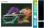 CALVENDO Puzzle Dodge Challenger | 1000 Teile Lege-Größe 64x48cm Foto-Puzzle für glückliche Stunden
