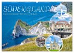 Südengland - Impressionen aus dem Südwesten von England (Wandkalender 2024 DIN A2 quer), CALVENDO Monatskalender