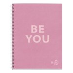 Blok Be Eco A4 linkovaný - Pink