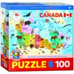 Illustrated Map of Canada