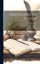 Miscellaneous Studies