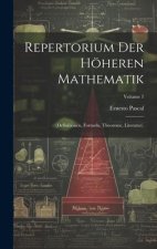 Repertorium Der Höheren Mathematik