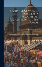 Narrative Of Various Journeys In Balochistan, Afghanistan, And The Panjab