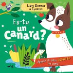 MON JOLI LIVRE SONORE À TOUCHER - LIVRE SONORE À TOUCHER - ES-TU UN CANARD ?
