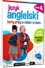Język angielski. Karty pracy w szkole i w domu. Klasa 4. Wydanie 2023