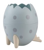 POT A CRAYON  UF DE DINOSAURE BLEU