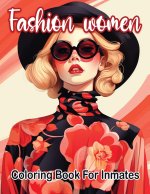 Fashion woman coloring book for inmates