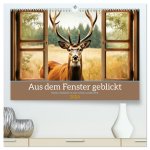Aus dem Fenster geblickt (hochwertiger Premium Wandkalender 2024 DIN A2 quer), Kunstdruck in Hochglanz