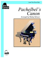 Pachelbel's Canon: Schaum Easy Classics Level 2 Piano Solo Sheet