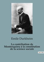 CONTRIBUTION DE MONTESQUIEU A CONSTITUTI