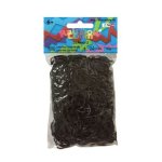 Rainbow Loom® Gummibänder Schwarz