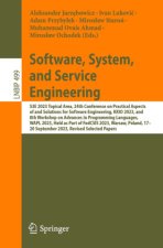 Software, System, and Service Engineering