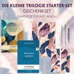 Die Kleine Trilogie Starter-Paket Geschenkset - 2 Bücher (mit Audio-Online) + Marmorträume Schreibset Premium, m. 2 Beilage, m. 2 Buch