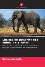 Limites de tamanho dos animais e plantas