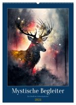 Mystische Begleiter (Wandkalender 2024 DIN A2 hoch), CALVENDO Monatskalender