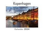 Kopenhagen (Wandkalender 2024, Kalender DIN A4 quer, Monatskalender im Querformat mit Kalendarium, Das perfekte Geschenk)