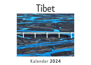 Tibet (Wandkalender 2024, Kalender DIN A4 quer, Monatskalender im Querformat mit Kalendarium, Das perfekte Geschenk)