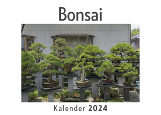 Bonsai (Wandkalender 2024, Kalender DIN A4 quer, Monatskalender im Querformat mit Kalendarium, Das perfekte Geschenk)