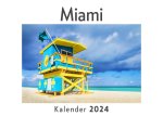 Miami (Wandkalender 2024, Kalender DIN A4 quer, Monatskalender im Querformat mit Kalendarium, Das perfekte Geschenk)