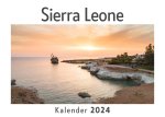 Sierra Leone (Wandkalender 2024, Kalender DIN A4 quer, Monatskalender im Querformat mit Kalendarium, Das perfekte Geschenk)
