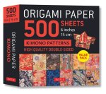 Origami Paper 500 sheets Kimono Flowers 6