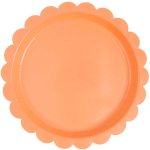 Pappteller Neon Rot, FSC MIX, 8 Stk, 23 cm, 350 g/m?