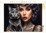 CALVENDO Puzzle Die Extravagante | 1000 Teile Lege-Größe 64x48cm Foto-Puzzle für glückliche Stunden