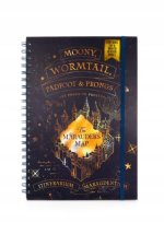 Pyramid Harry Potter (marauders map) A4 wiro notebook