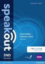 Speakout Intermediate Student's Book with Active Book with DVD with MyEnglishLab, 2nd