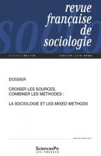 Revue française de sociologie T65-1
