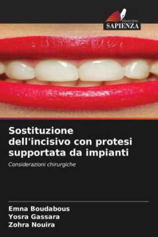 Sostituzione dell'incisivo con protesi supportata da impianti