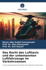 Das Recht des Lufttaxis und der unbemannten Luftfahrzeuge im Verkehrswesen