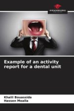 Example of an activity report for a dental unit