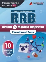 RRB Health and Malaria Inspector Recruitment Exam Book 2023 (English Edition) | Railway Recruitment Board | 10 Practice Tests (1000 Solved MCQs) with