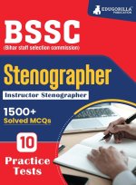 BSSC Stenographer/Instructor (English Edition) Exam Book 2023 - Bihar Staff Selection Commission | 10 Full Practice Tests with Free Access To Online T