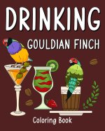 Drinking Gouldian Finch Coloring Book