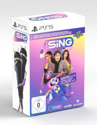Let's Sing 2024 German Version [+ 2 Mics] (PlayStation PS5)