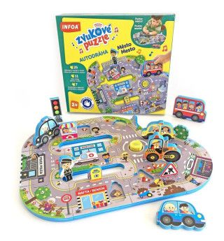 Zvukovďż˝ puzzle Autodrďż˝ha Mďż˝sto / Mesto