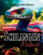 Schlangen Malbuch 