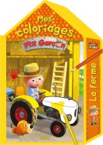 Coloriage maison P'tit Garçon - La ferme