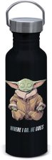 Mandalorian Láhev hliníková šroubovací - Grogu