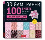 Origami Paper 100 Sheets Cherry Blossoms 8 1/4 (21 CM)