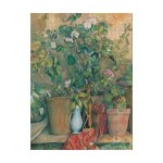 Cezanne's Terracotta Pots and Flowers Cezanne's Terracotta Pots and Flowers Puzzle 1000 PC