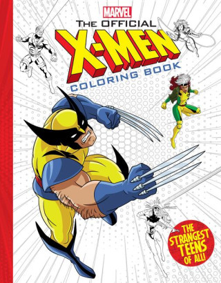 The Official X-Men Coloring Book (Puha kötésű)
