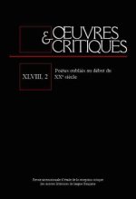 OEUVRES & CRITIQUES  XLVIII ,2