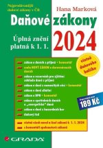 Daňové zákony 2024 - Úplná znění k 1. 1. 2024