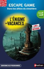 Enigme des vacances Escape game de la 4ème à la 3ème - Dans les allées du cimetière