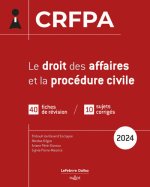 Le droit des affaires et la procédure civile. 1re éd.