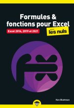 Formules et fonctions pour Excel pour les Nuls poche - Nouvelle édition