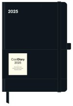 Black 2025 - Diary - Buchkalender - Taschenkalender - 16x22